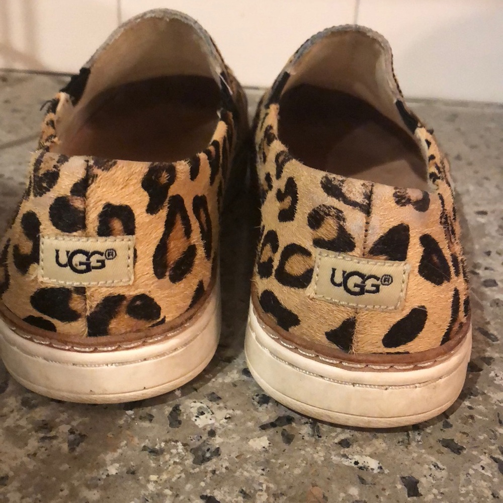 Ugg Leopard Print slip ons